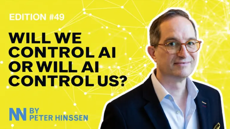Peter Hinssen: de echte AI-vraag is niet wat technologie kan, maar wie er straks de baas is