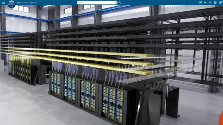 Dassault Systèmes en Vertiv zetten 3DEXPERIENCE-​platform in om ontwerp en bouw van AI-​datacenters drastisch te versnellen